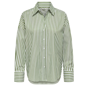 JACQUELINE de YONG JDYVESPER LOOSE SHIRT GREEN