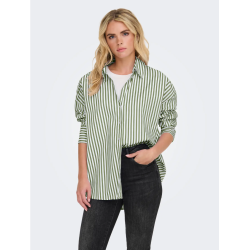 JACQUELINE de YONG JDYVESPER LOOSE SHIRT GREEN