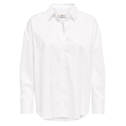 JACQUELINE de YONG JDYVESPER LOOSE SHIRT WHITE