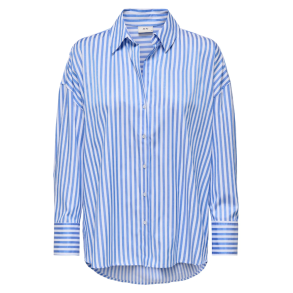 JACQUELINE de YONG JDYVESPER LOOSE SHIRT BLUE