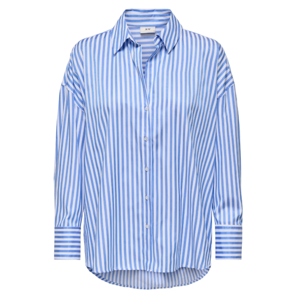 JACQUELINE de YONG JDYVESPER LOOSE SHIRT BLUE