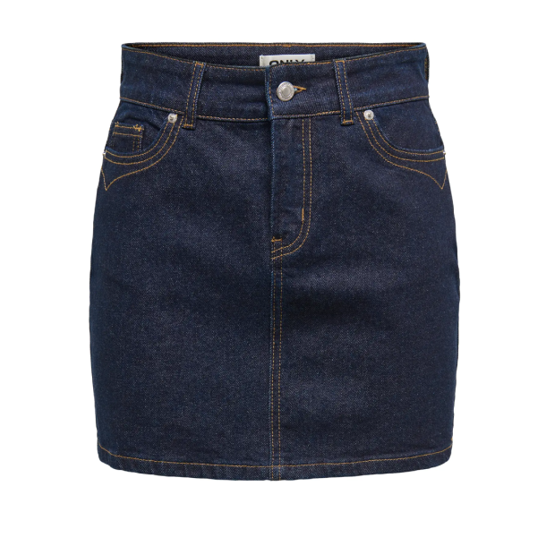 ONLY ONLJUICY SHORT SKIRT D.BLUE