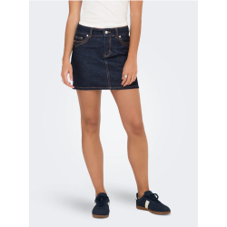 ONLY ONLJUICY SHORT SKIRT D.BLUE 