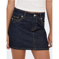 ONLY ONLJUICY SHORT SKIRT D.BLUE 