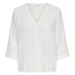 JACQUELINE de YONG JDYLION CAPOTE SHIRT WHITE