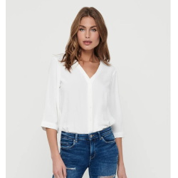 JACQUELINE de YONG JDYLION CAPOTE SHIRT WHITE