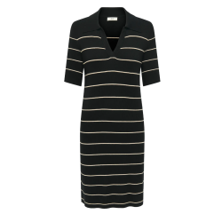 JACQUELINE de YONG JDYBLOOM POLO DRESS STRIPES