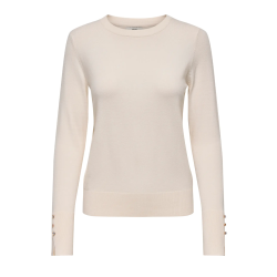 JACQUELINE de YONG JDYMALOU PULLOVER CREAM 