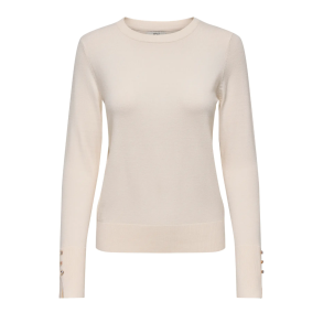 JACQUELINE de YONG JDYMALOU PULLOVER CREAM 