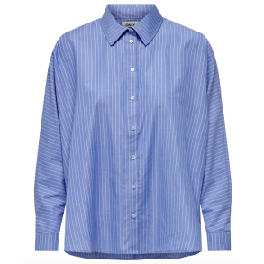 ONLY ONLGRACE SHIRT BLUE/WHITE