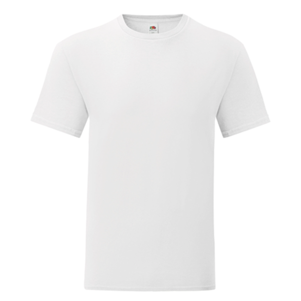 FRUIT OF THE LOOM ICONIC TEE WHITE