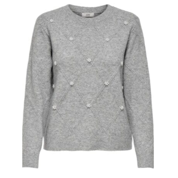 JACQUELINE de YONG JDYBELLA PEARL KNIT GREY