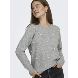 JACQUELINE de YONG JDYBELLA PEARL KNIT GREY