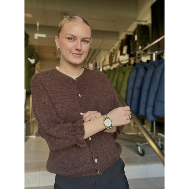SOMMERSTEDT NOVA CARDIGAN BROWN
