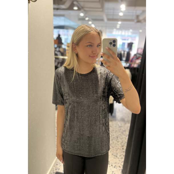 JACQUELINE de YONG JDYPANTHER LONG TOP BLACK