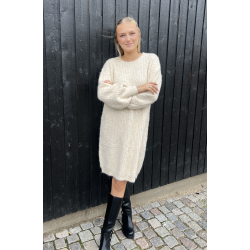 SOMMERSTEDT CAVA KNIT DRESS BEIGE