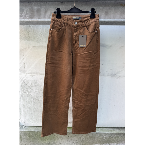 SOMMERSTEDT ELLA WIDE JEANS CAMEL