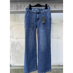 SOMMERSTEDT MALLIE WIDE JEANS D.BLUE