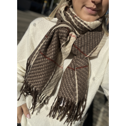 CONCEPT CARO SCARF COFFEE