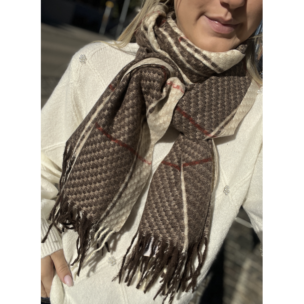 CONCEPT CARO SCARF COFFEE