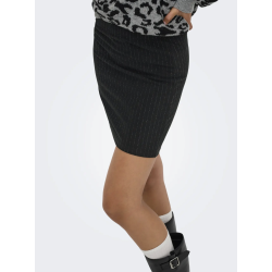 JACQUELINE de YONG JDYMARY LUREX MINI SKIRT BLACK