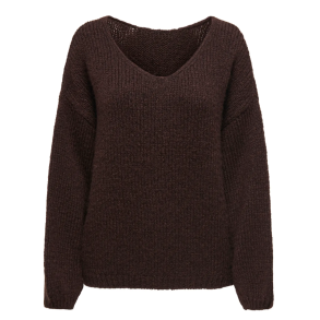 JACQUELINE de YONG JDYDINEA PULLOV. KNIT BROWN