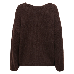 JACQUELINE de YONG JDYDINEA PULLOV. KNIT BROWN