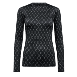 HYPE THE DETAIL BLOUSE PRINTED BLACK