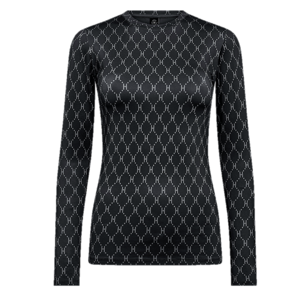 HYPE THE DETAIL BLOUSE PRINTED BLACK