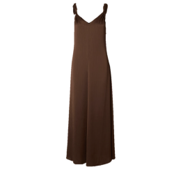 SELECTED FEMME SLFNORA DRESS BROWN