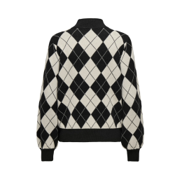 ONLY ONLANNY O-NECK KNIT BLACK