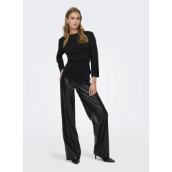 JACQUELINE de YONG JDYCATIE ASSYMETRIC TOP BLACK