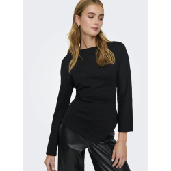 JACQUELINE de YONG JDYCATIE ASSYMETRIC TOP BLACK