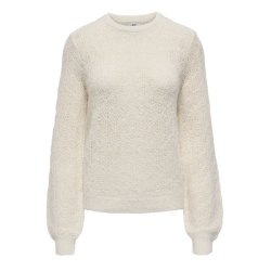 JACQUELINE de YONG JDYMARCELINE PULL. WHITE/GOLD