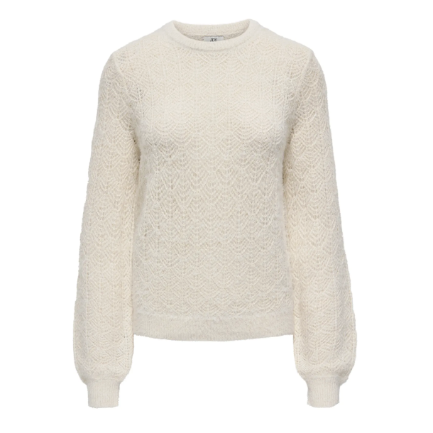 JACQUELINE de YONG JDYMARCELINE PULL. WHITE/GOLD