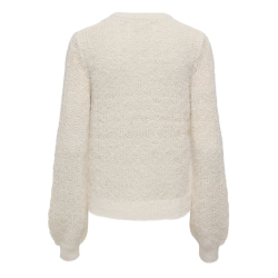 JACQUELINE de YONG JDYMARCELINE PULL. WHITE/GOLD