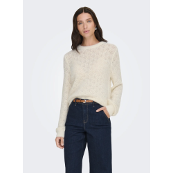 JACQUELINE de YONG JDYMARCELINE PULL. WHITE/GOLD