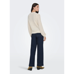 JACQUELINE de YONG JDYMARCELINE PULL. WHITE/GOLD