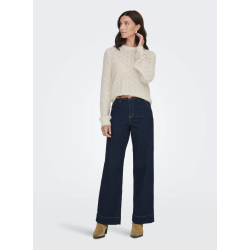 JACQUELINE de YONG JDYMARCELINE PULL. WHITE/GOLD