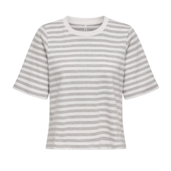 ONLY ONLCARLINA TOP LIGHT GREY
