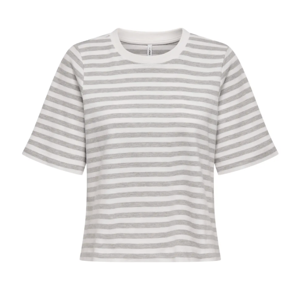 ONLY ONLCARLINA TOP LIGHT GREY