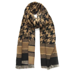 CONCEPT CARO SCARF BROWN