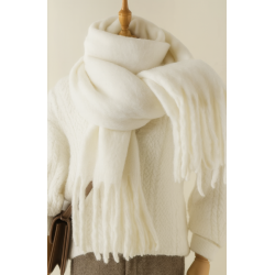 ISAKO LINEA SCARF CREAM