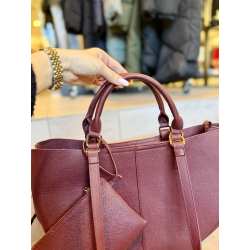 CONCEPT RINA BAG LARGE BORDEUAX