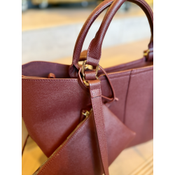 CONCEPT RINA BAG LARGE BORDEUAX