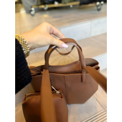 CONCEPT RINA BAG SMALL DARK BROWN