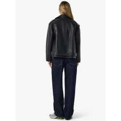 NOISY MAY NMPAULINA BIKER JACKET BLACK