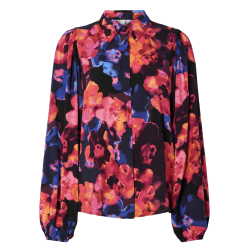 Y.A.S YASASINA SHIRT NAVY/LIMO 