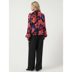 Y.A.S YASASINA SHIRT NAVY/LIMO 