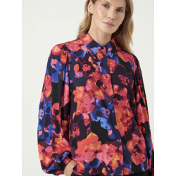 Y.A.S YASASINA SHIRT NAVY/LIMO 